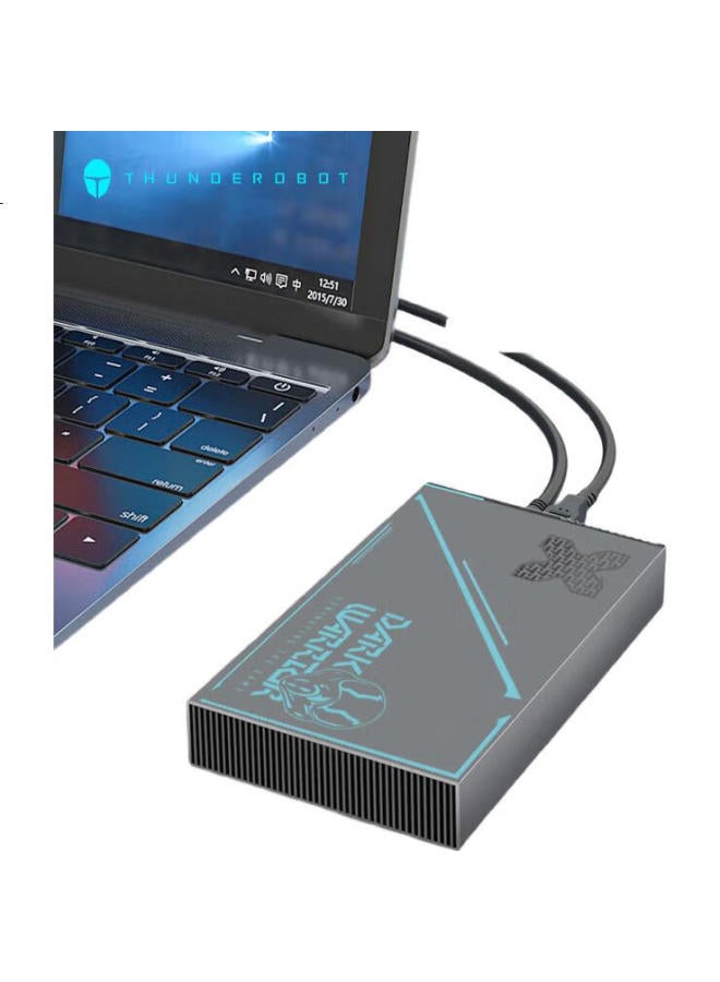 ThundeRobot ثندربوت ثندربوت 8 تيرابايت قرص صلب محمول تخزين مكتبي، 3.5 بوصة، سعة كبيرة، سرعة عالية، نوع-C 3.1، متوافق مع ماك، قرص صلب خارجي - Image 2