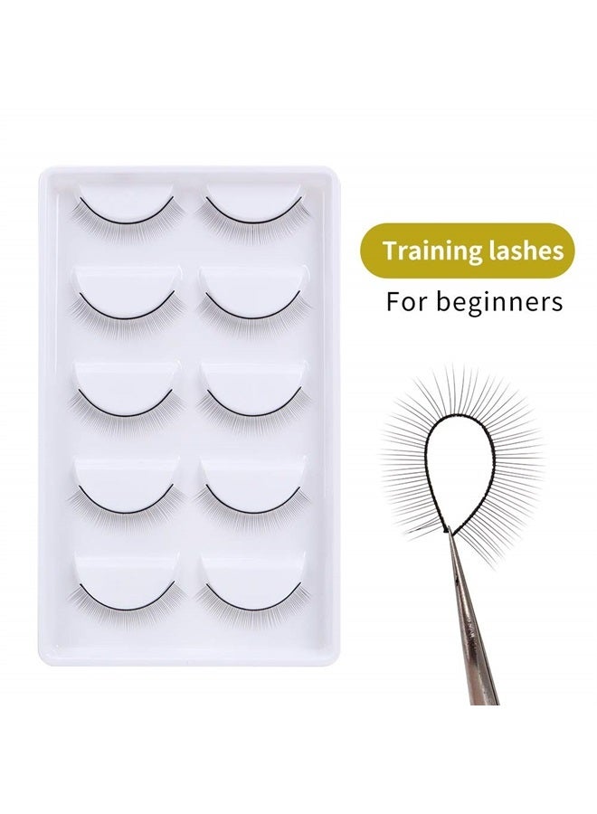 Lash Mannequin Head, Practice Training Head with 25 Pairs Practice Lashes for Training Eyelash Extensions,Cosmetology Doll Face Head,Easy to Clean by Skincare Essential Oil