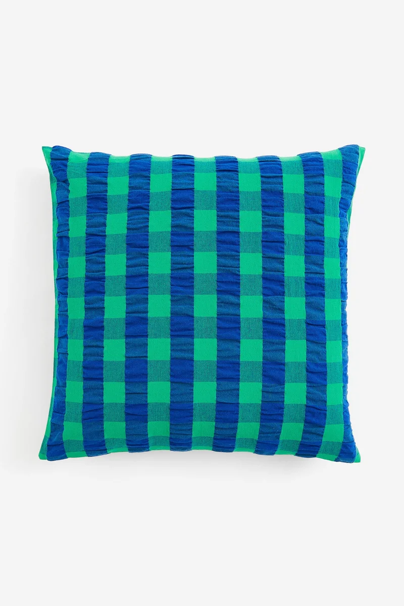 H&M Seersucker cushion cover
