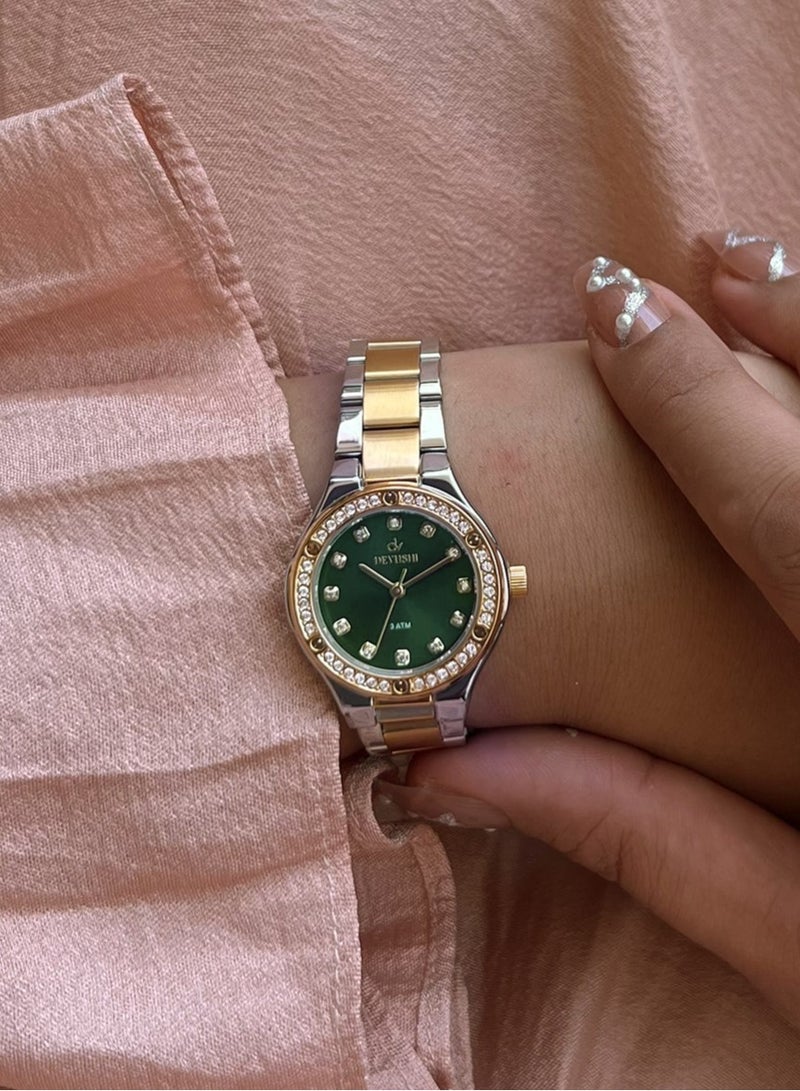ديفوشي ساعة يد انيقه وملفته وبتصميم متفرد للنساء - Image 1