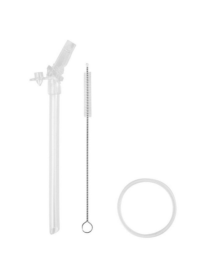 BEABA Silicone Straw Sippy Cup Straw Kit, Replacement Straw For Stainless Steel Sippy Cup + Straw Sippy Cup