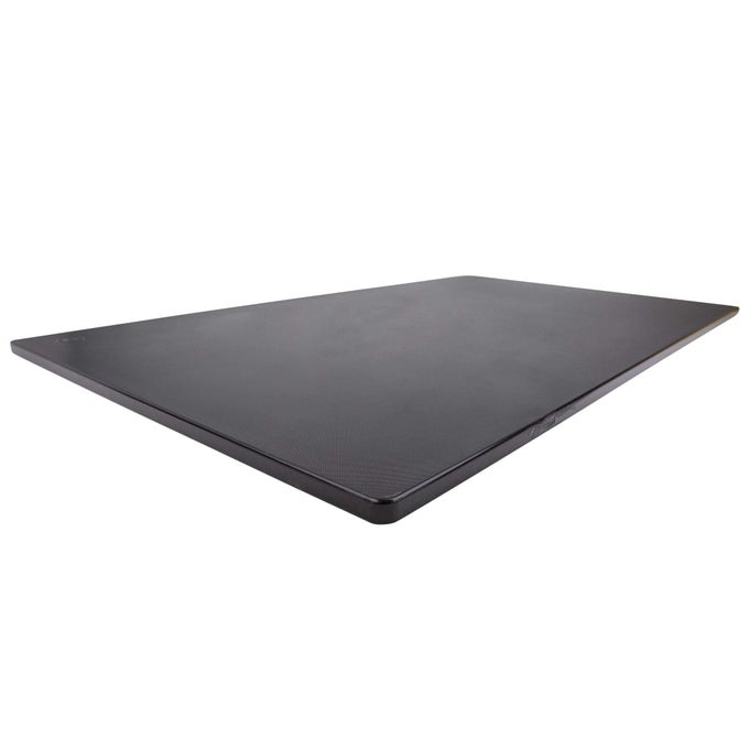 CUTTING BOARDS FOR KITCHEN 30 X 18 X 5 BLACK COLOR CODED PLASTIC CUTTING BOARD WITH NON SLIP SURFACE DISHWASHER SAFE CHOPPING BOARD