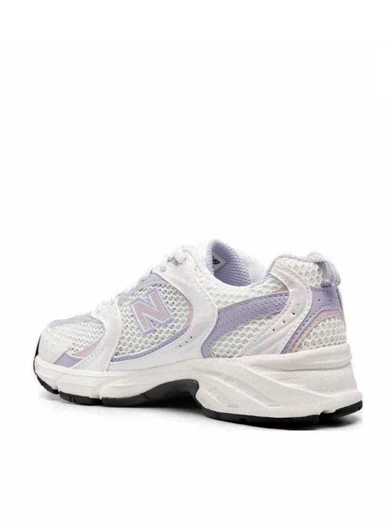 New Balance Women 530 Casual Athlesiure Sneakers White/Purple  - Image 3
