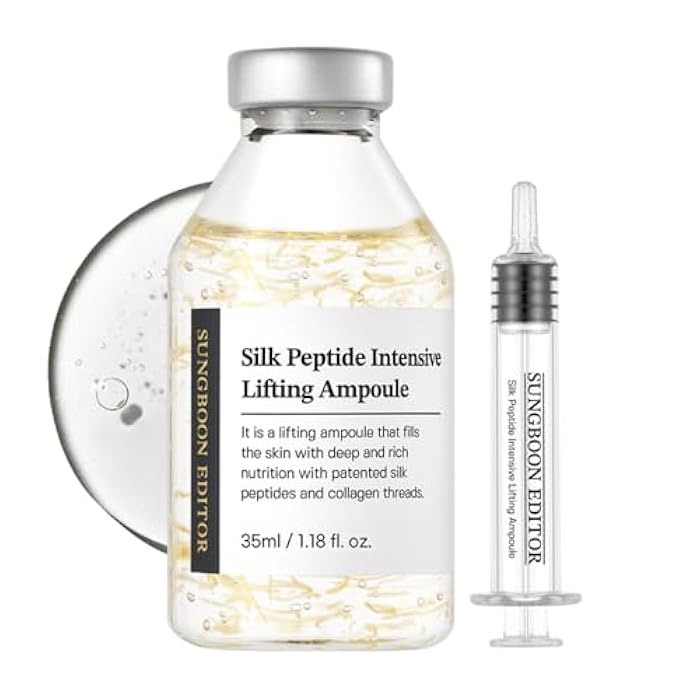 SUNGBOON EDITOR Sungboon Editor Silk Peptide Intensive Lifting Ampoule 35ml, 1.18 Ounce (Pack of 1) - Image 1