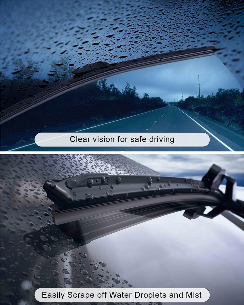 TIKSCIENCE 602-5405 ذراع مساحات الزجاج الأمامي الجانبي الأيسر مناسب لـ Kenworth T600 T660 T800 W900 2007-2020 استبدال R23102922 R23103522، ذراع المساحات الجانبي الأيسر مع فوهة رش وشفرة - Image 2