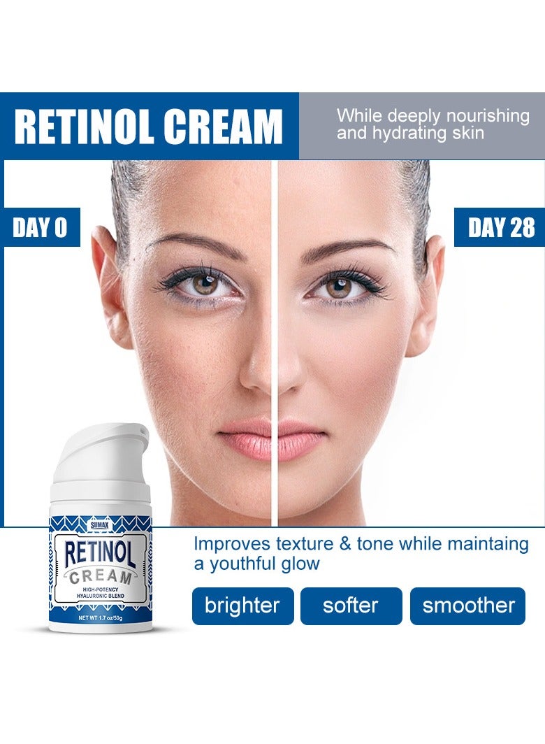 سوماكس كريم ريتينول المضغوط، يقلل من الخطوط الدقيقة، مضاد للتجاعيد، يشد البشرة 50 مل - Image 4