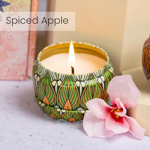 BRYAN  CANDY Bryan & Candy Fragrance Candles Combo Women's Day Gift Set for Women and Men | Candle for Home Decor, Exercise, Aromatheraphy | Burn Upto 14 hrs | |Pack of 4 Candles(4 * 60gms) - Image 3