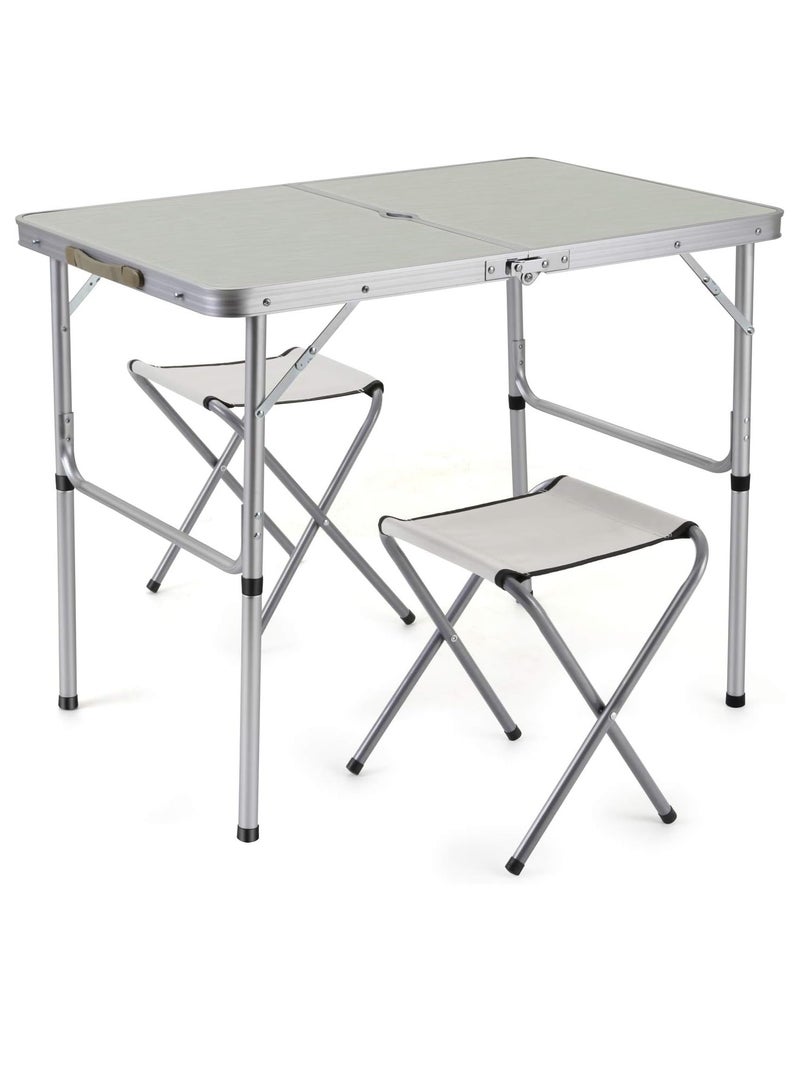 DubaiGallery Folding tables for parties and events, portable camping tables perfect for camping beach and picnic, lightweight beach table - Image 1