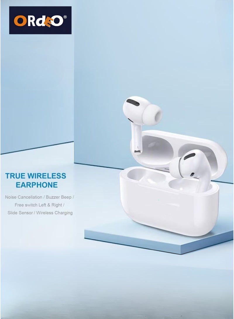 ORdEo Earbud T105 Wireless Bluetooth Earbuds, High-Fidelity Sound, Noise-Canceling Headphones, Touch Control & Long Battery Life - Image 4