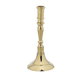 Iconsgr Christian Orthodox Bronze Candle Holder Candlestick (106b) - Image 1