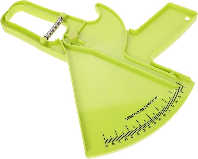 مقياس دهون الجسم الرقمي بأداة قياس طية الجلد وشاشة LCD للياقة البدنية المنزلية - Image 1