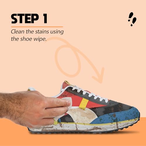 Shoe mistri Shoe Cleaner(2 Wipes) and Shoe Natural Renovator, Shoe Liquid Polish, Shoe Polish Spray, Shoe Color Spray – Best for Suede, Nubuck, Canvas, Knit and most other absorbent Fabrics - 100ml - Image 3
