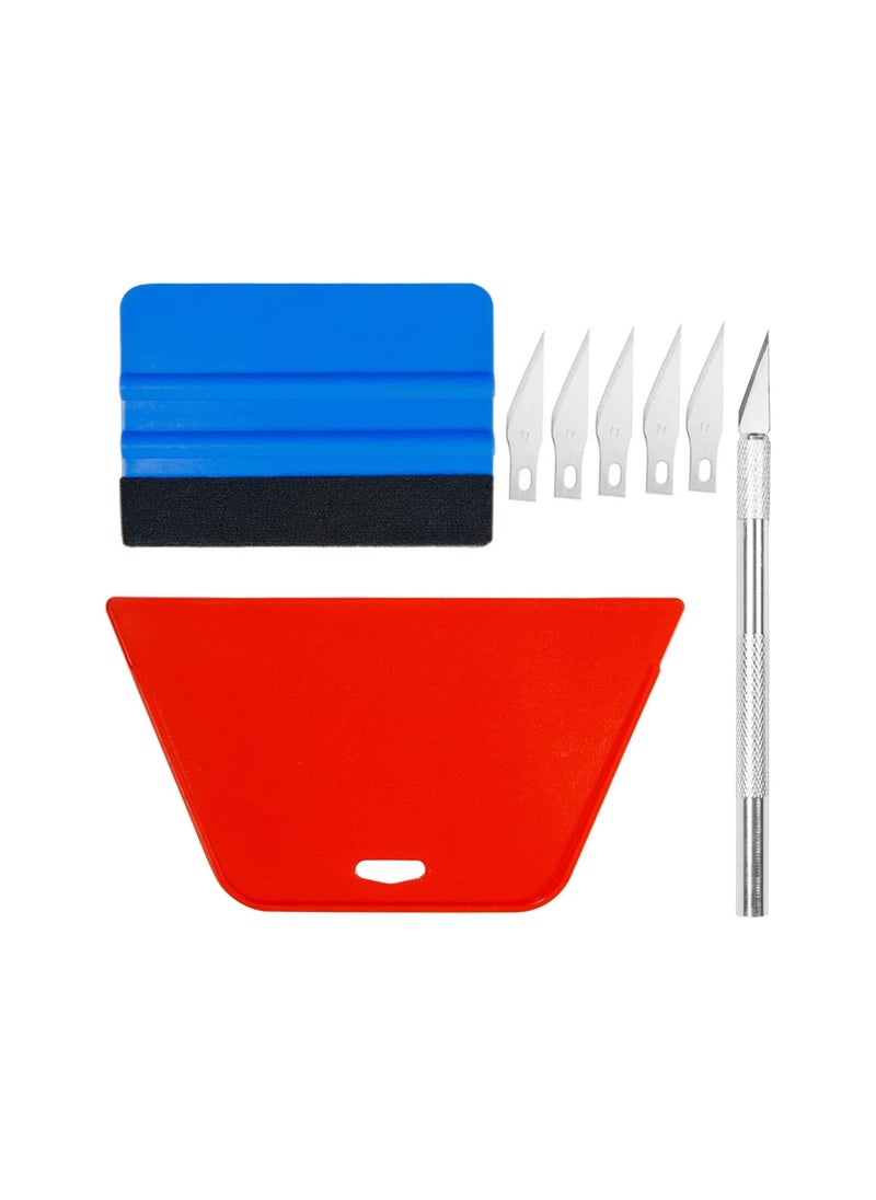 Y&D Wallpaper Smoothing Tool Kit for Peel and Stick Vinyl Backsplash Tile Applying Car Window Film Tinting Tools Wrap Precut Auto Tint Installation  - Image 1