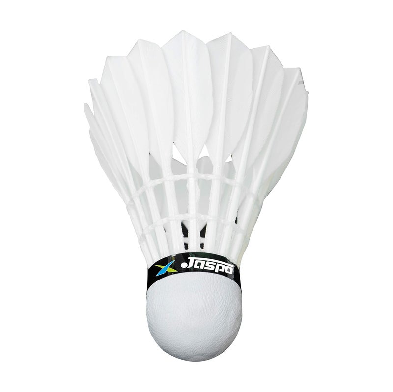 Jaspo GTA-100 Feather Shuttlecocks (Pack of 5) Shuttle Pack - Image 1