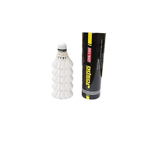 Jaspo GTA-100 Feather Shuttlecocks (Pack of 5) Shuttle Pack - Image 2