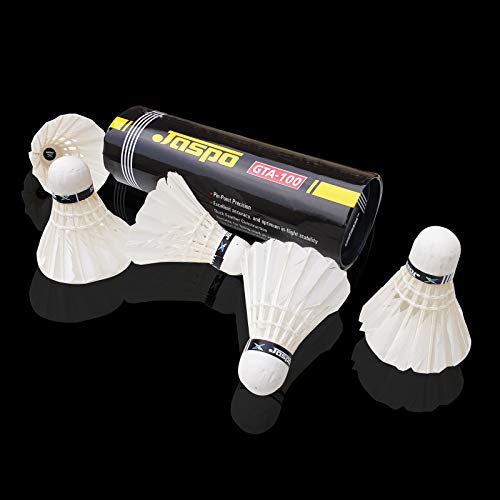 Jaspo GTA-100 Feather Shuttlecocks (Pack of 5) Shuttle Pack - Image 5