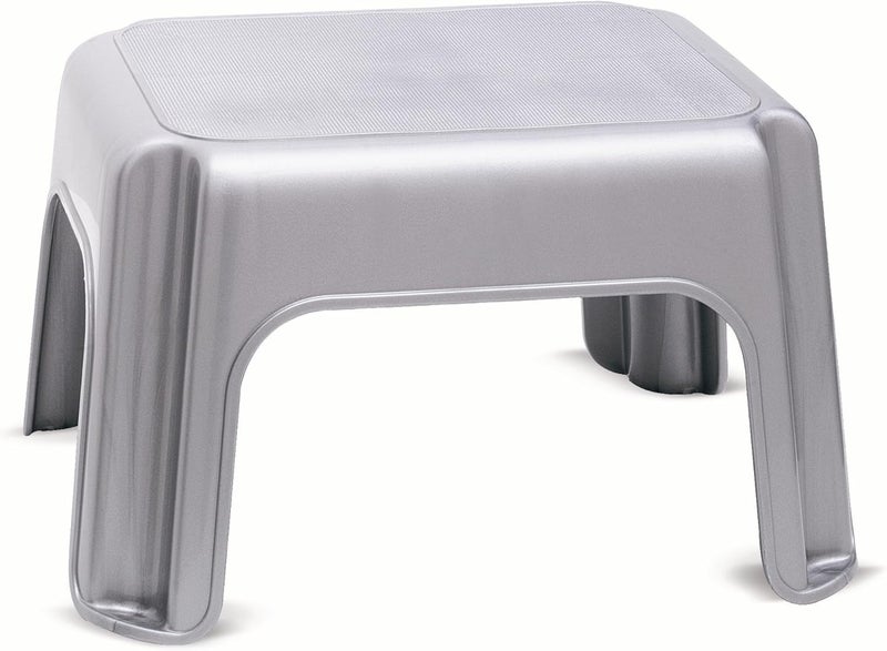 Addis Step Stool Solid, Metallic Silver, 1 510044 - Image 1