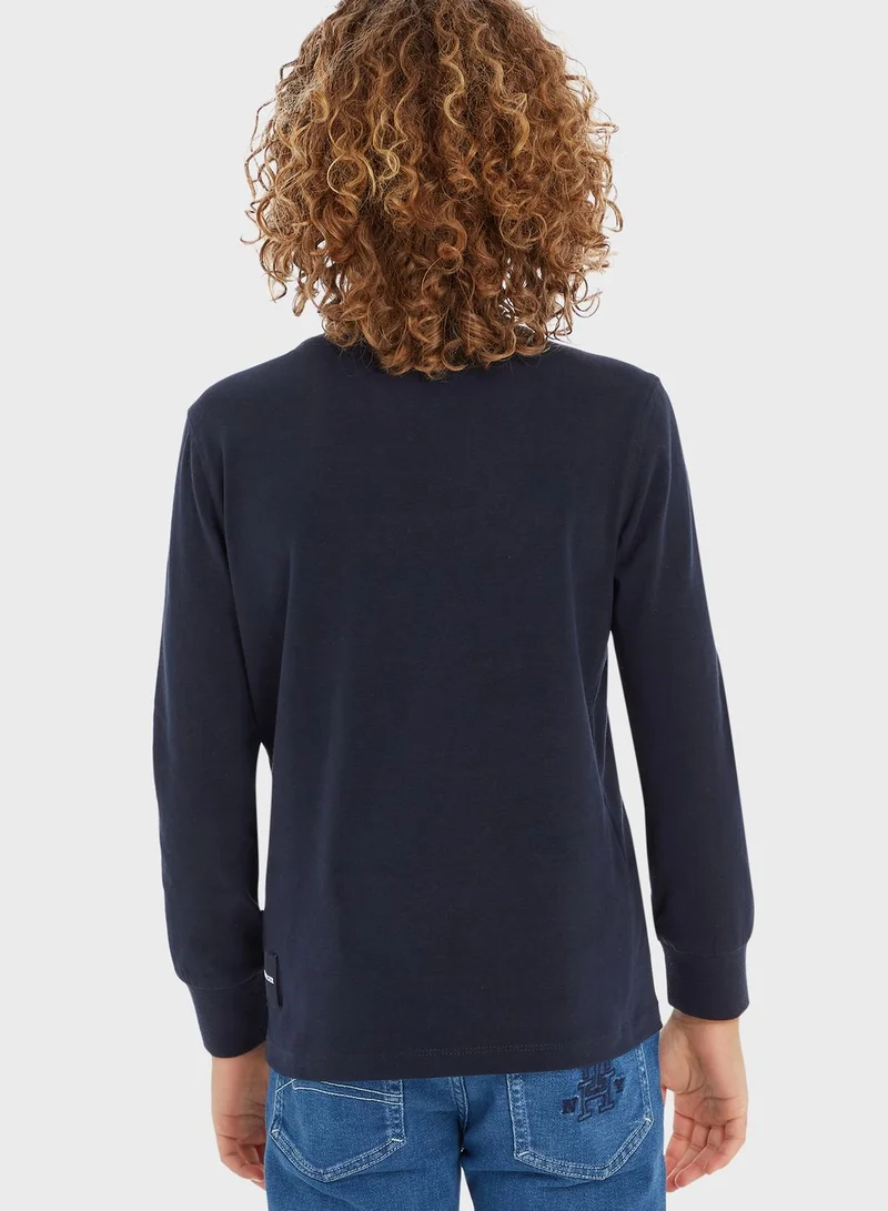 TOMMY HILFIGER Kids Logo T-Shirt