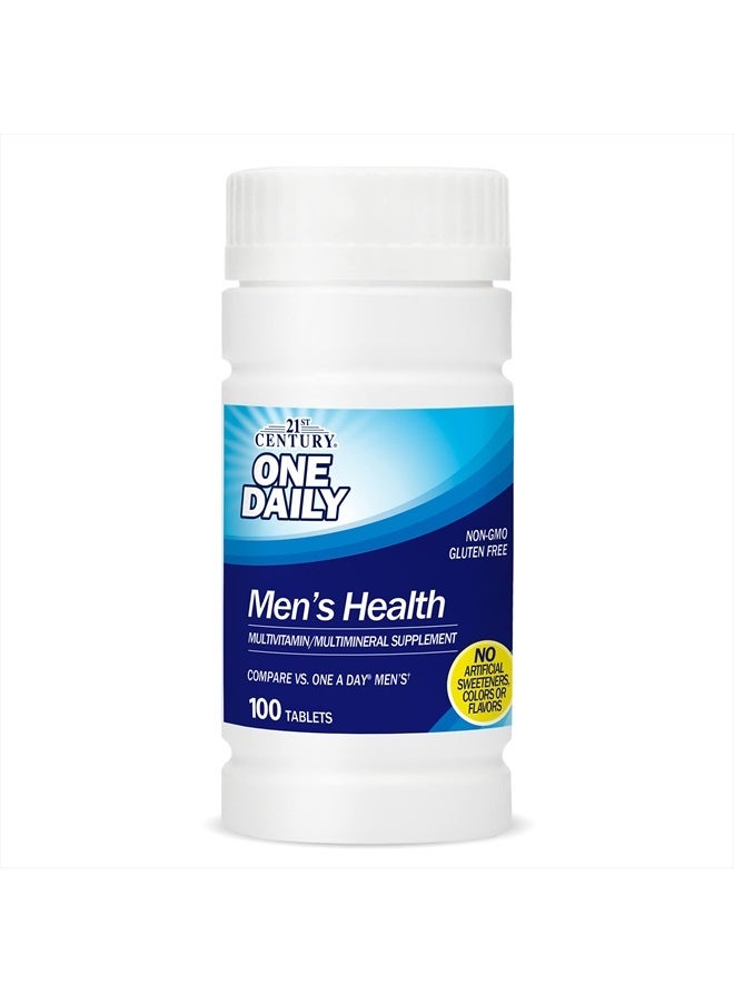 21st Century أقراص صحة الرجال اليومية، 100 حبة - Image 1