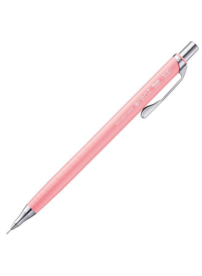 Pentel Core Not Break Mechanical Pencil, Peach Pink (XPP505-GP) - Image 1