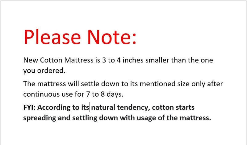 Deevine Craft Soft Thick Single Bed Cotton Box Quilt Mattress Medium Firm 3x6 ft or 72x36x5 Inches Black and White - Image 4