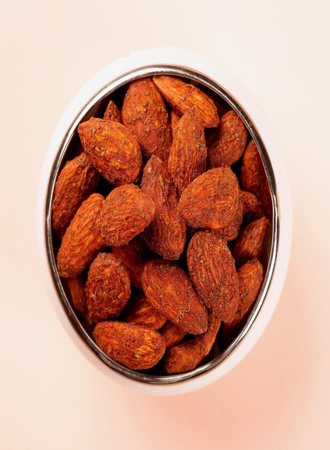 Goosebumps Peri Peri Flavored Almond | Premium Dry Fruits | High Fiber, Rich In Protein & Dietary Fiber | Nutritious & Delicious Nuts | Dry Oven Roasted, Crunchy Badam (100 GMS) - Image 5