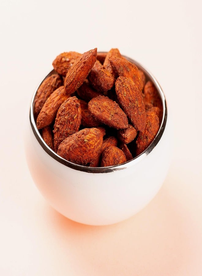 Goosebumps Peri Peri Flavored Almond | Premium Dry Fruits | High Fiber, Rich In Protein & Dietary Fiber | Nutritious & Delicious Nuts | Dry Oven Roasted, Crunchy Badam (100 GMS) - Image 4