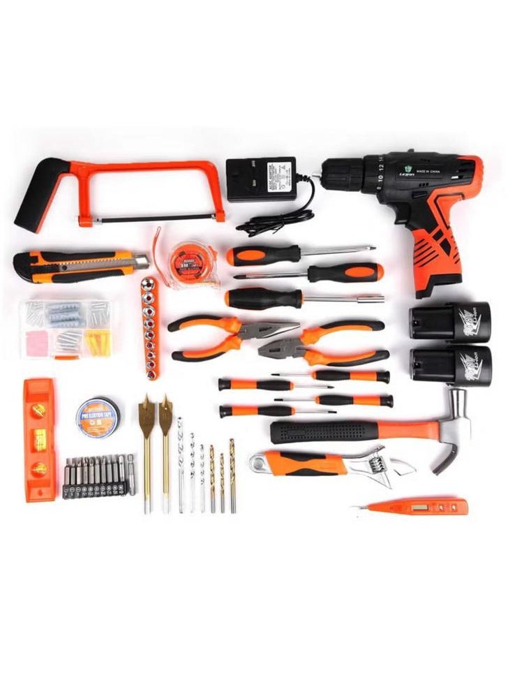Denx Denix Cordless Drill Kit with 1300mAh Battery  12V Voltage and Variable Speed ​​- DINX  - Image 2