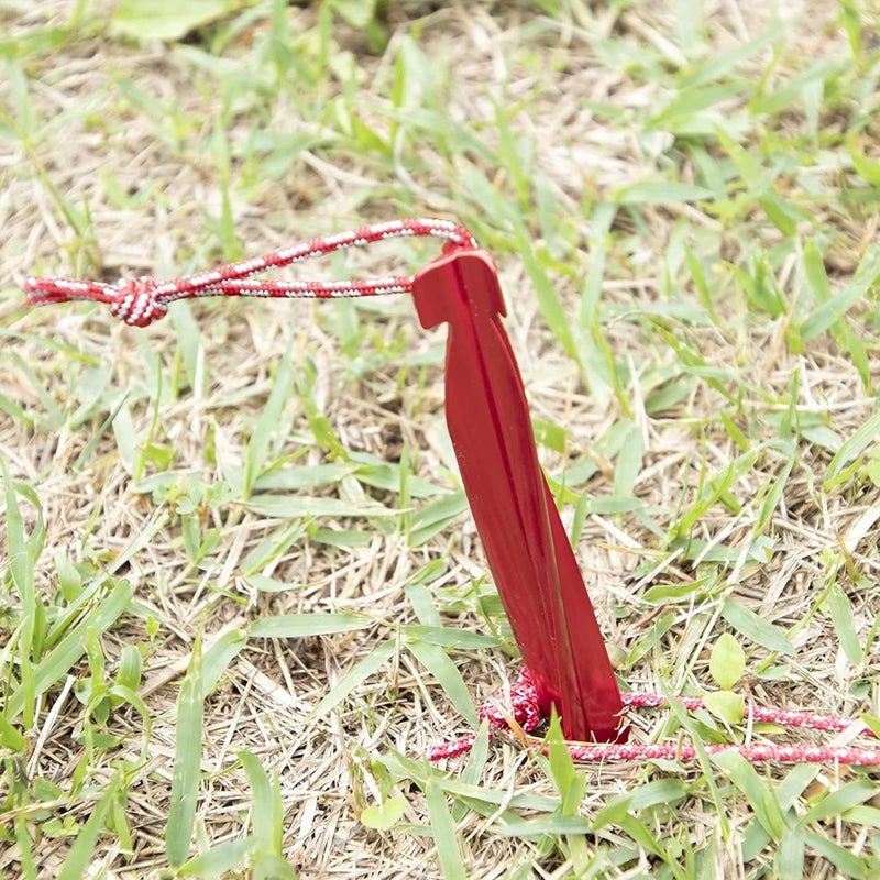 MSR Cyclone 10-Inch Tent Stakes - 4 Pack, Lightweight Aluminum, Red - Image 2