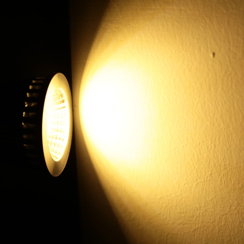 COB 9W LED Downlight Bulbs Spotlight Light Lamp Adjustable Color Temperature White/Warm White/ Nature White for Bedroom Hall Indoor Home Use - Image 4