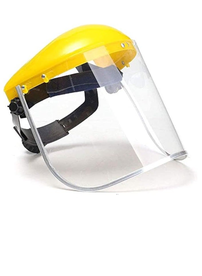 Vaultex Safety Clear Face Shield Visor Anti Droplet Protective Covering - Image 1
