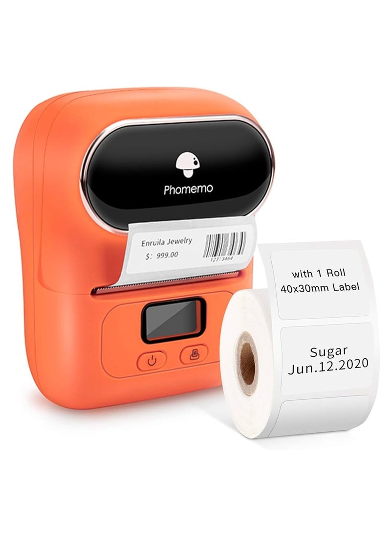 Phomemo M110 Label Maker Thermal Printer with 3 Roll Paper - Image 2