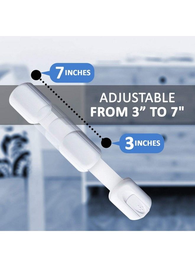 Jool Baby Products - Jool Baby Child Safety Strap Locks (12 Pack) For Fridge Cabinets Drawers Dishwasher Toilet Adhesives No Drilling - Image 1