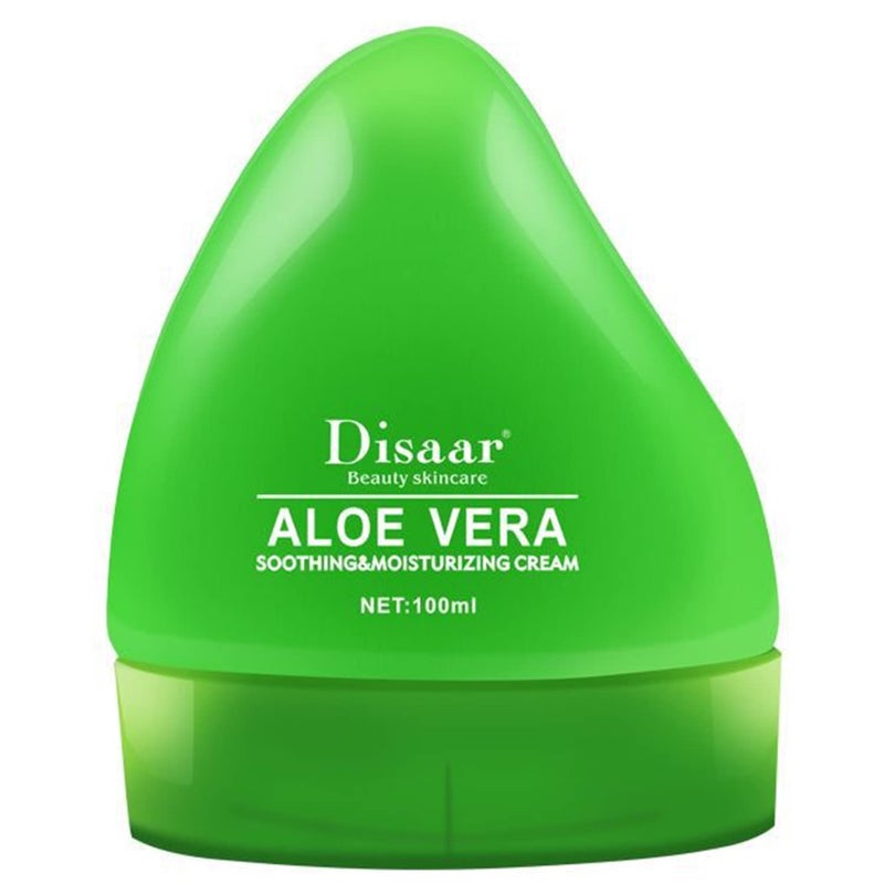 DISAAR BEAUTY DISAAR Beauty 99% Aloe Vera Soothing Moisturizing Face Cream After Sun Repair Oil Control Acne 100ml/3.38fl.oz