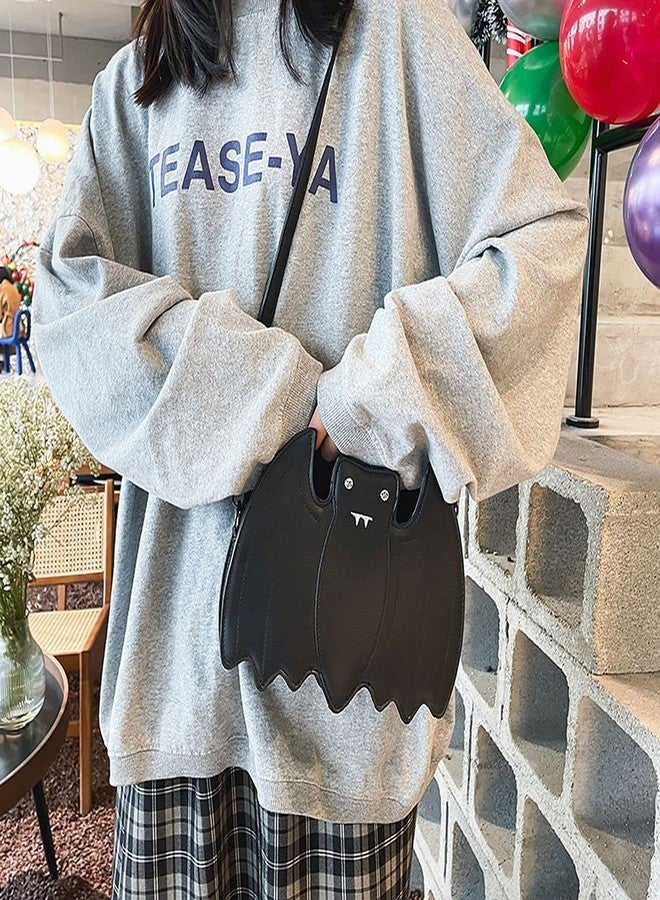 QZUnique Halloween Purses Gothic Novelty Shoulder Bag Pumpkin Coffin Skull Bat Crossbody Bag holiday Party Gift Candy Bag - Image 3