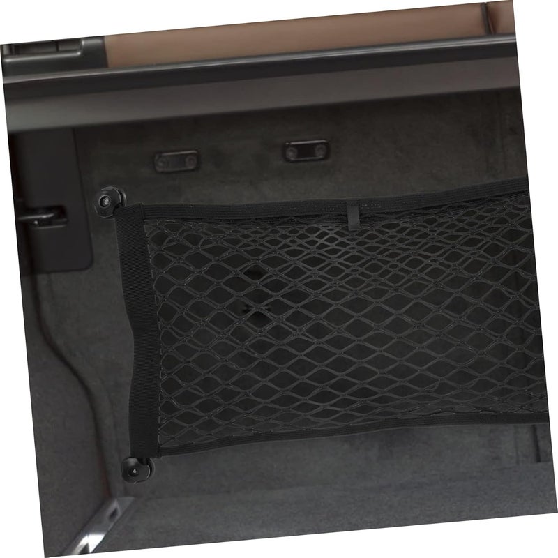 ULTECHNOVO 2pcs Trunk Net Organizer for Car Mesh Storage Pockets Vehicle Cargo Netting for Suv Truck for Groceries Gear and Tools - Image 5