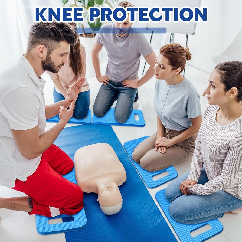 Riakrum 40 Pcs Garden Kneeling Pad Garden Knee Pad Thick Foam Knee Mat Waterproof Cushion for Kneeling Multi Functional and Church Kneeler for Praying, Baby Bath, Yoga, 15.4 x 6.7 Inch (Classic Color) - Image 3
