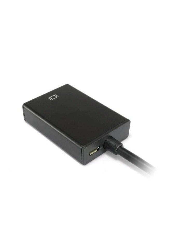 VGA to HDMI Converter with Integrated Audio Support: Seamlessly Connect Legacy VGA Devices to Modern HDMI Displays with High-Definition Video and Stereo Sound Transmission - Image 5
