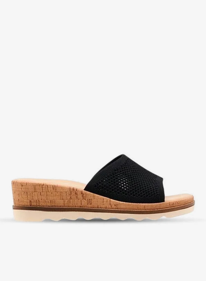 لو كونفورت صنادل سلايدز فلاينت بنعل ويدج