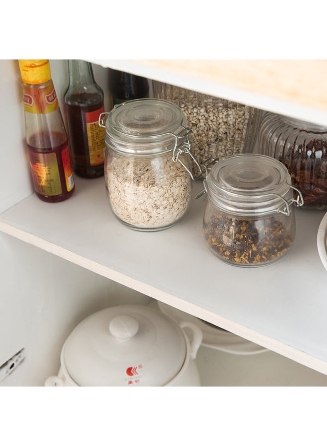 Drawer Pad Paper Cabinet Waterproof Moisture-proof Pad Kitchen Cabinet Sticker Countertop Special Paper-laying Wardrobe Shoe Cabinet Pad-Color:Beige White-Specifications:30*150-recommended 100 A Box Of Multiple Orders  - Image 3