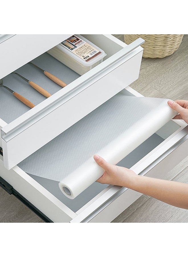 Drawer Pad Paper Cabinet Waterproof Moisture-proof Pad Kitchen Cabinet Sticker Countertop Special Paper-laying Wardrobe Shoe Cabinet Pad-Color:Beige White-Specifications:30*150-recommended 100 A Box Of Multiple Orders  - Image 2