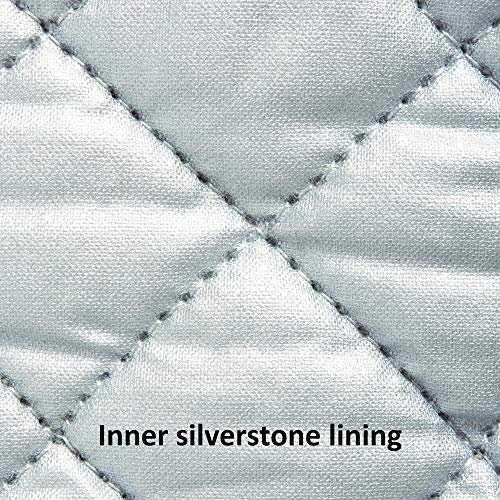 DII Basic Terry Collection Quilted 100% Cotton, Potholder, Pebble, 3 Piece - Image 4