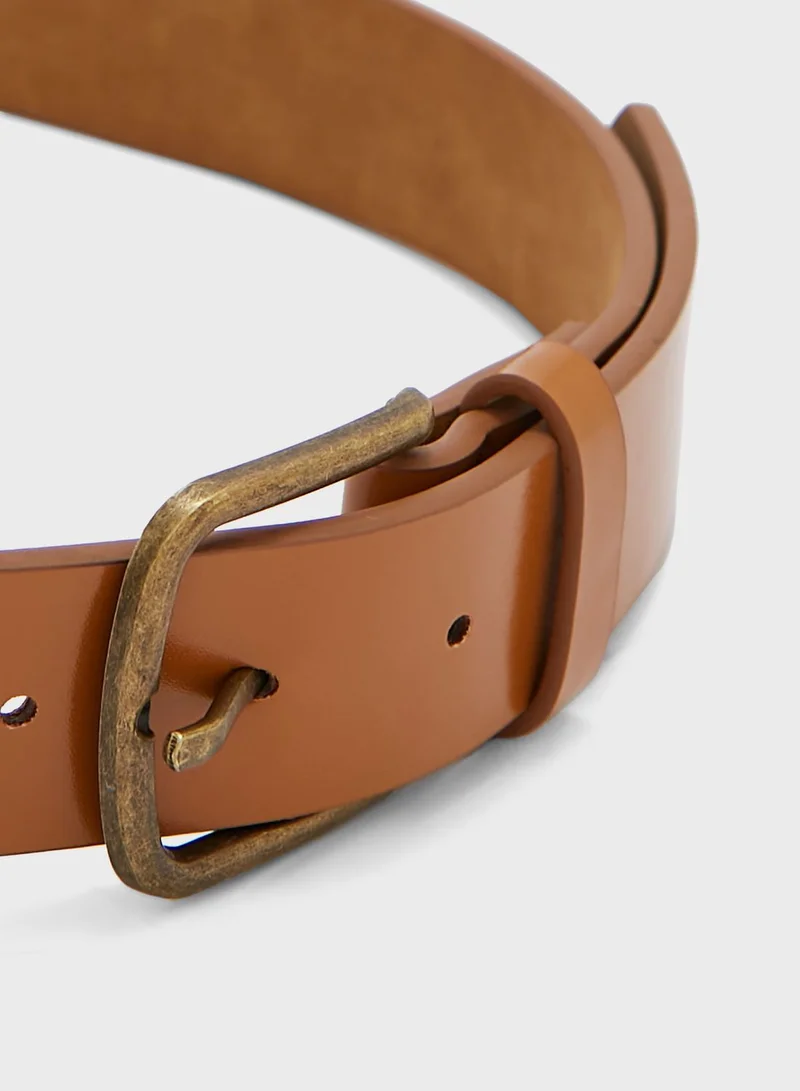 Seventy Five Casual Faux Leather Belt