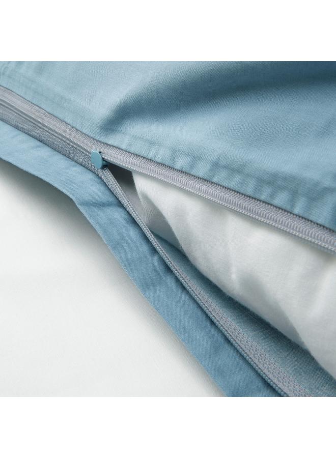 Zaboon Duvet Cover And Pillowcase, Banana Pattern Blue, 150X200/50X80 Cm - Image 4