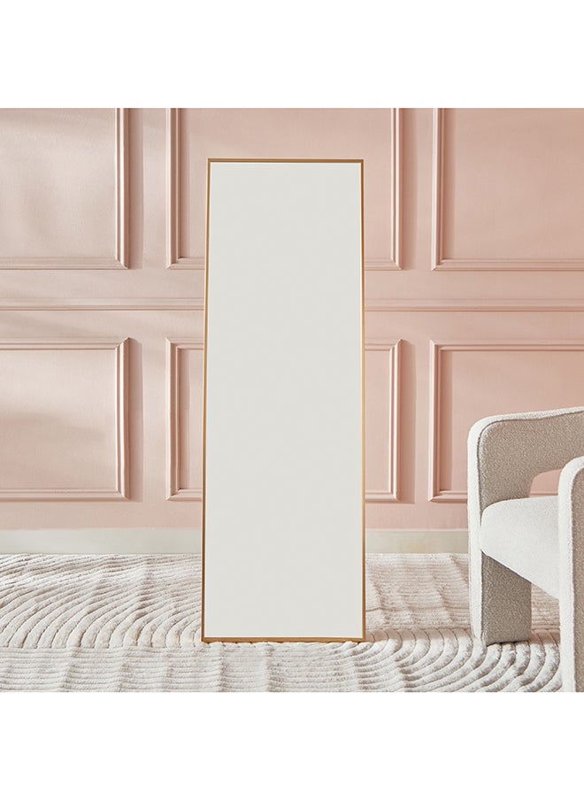 Home Box - Reda Aluminum Large Size Frame Standing Mirror 150 x 50 cm - Image 1