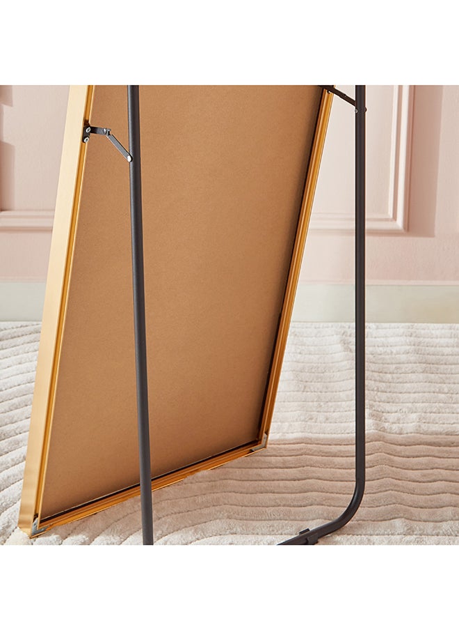 Home Box - Reda Aluminum Large Size Frame Standing Mirror 150 x 50 cm - Image 1