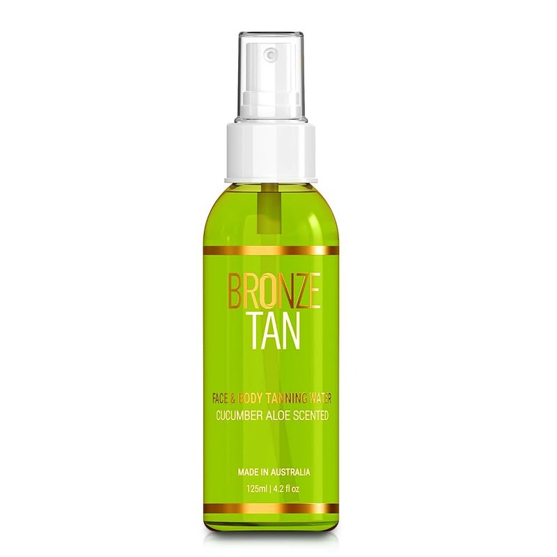 Bronze Tan Self Tanning Water Spray For Face  Hydrating Self Tan Water for a Natural Sunless Tan  Self Tanner Ideal for All Skin Types  Buildable Fake Tan 125ml42 fl oz