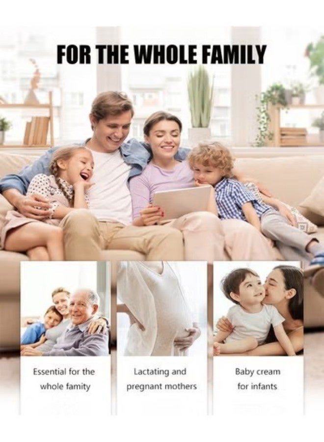 لوكاس باباو مرهم باباو 75 غرام، غني بمستخلصات باباو وأفوكادو، تحسين الجلد الجاف، منع الجفاف والتقشير، بلسم متعدد الأغراض لرطوبة الشفاه/الجلد/البشرة/الأظافر/تشطيب الجمال - Image 4