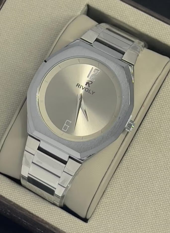 ريفولي ساعة يد رجالي عصري وكلاسيكي