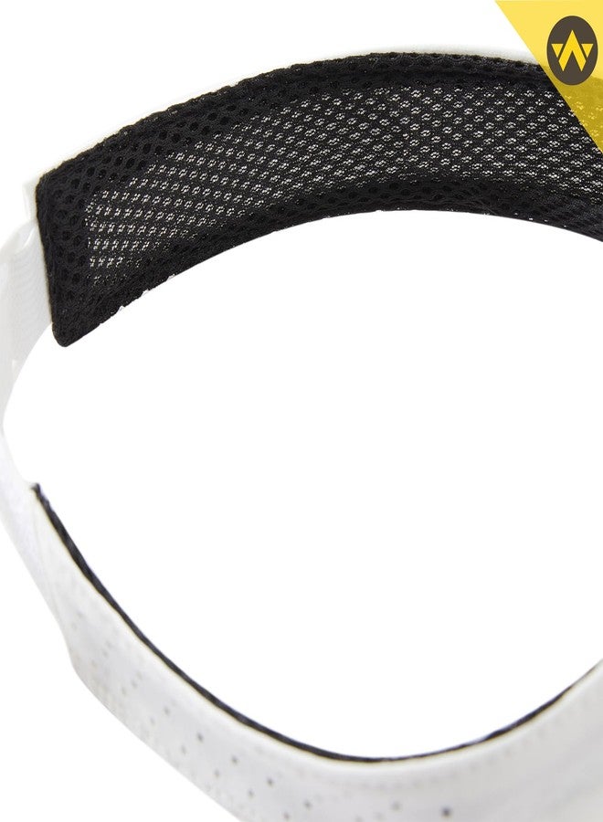 WANDER Sports Sun Visor Hats Adjustable Running Golf Tennis Mesh Folding Cap for Women Men(White) - Image 5